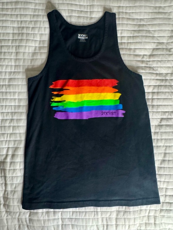 2xist Other - 2xist Black Scoop Tank Top
